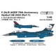 FABD48034 1/48 デカール F-2A/B 航空自衛隊 創立70周年記念 百里基地 2024 パート1 [プラモデル用品]