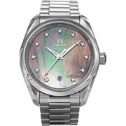 オメガ Seamaster Aqua Terra 150M コーアクシャル マスター クロノメーター レディース メタルベルト 並行輸入品 5年保証 220.10.38.20.57.001