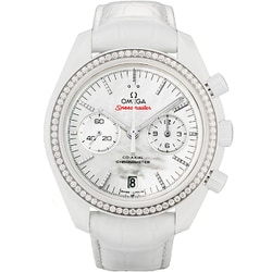 オメガ Speedmaster（スピードマスター） ダーク サイド オブ ザ ムーン メンズ レザーベルト 並行輸入品 5年保証 311.98.44.51.55.001