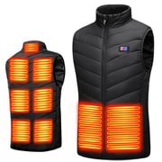 電熱ベスト ブラック 2XLサイズ MJ06-2XL
