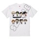 SYNC-HKM3TS-MYAWM ハイキュー！！ Tシャツ みんなmochocho化大作戦！第3弾 M-YA 集合 ホワイト Mサイズ