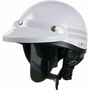 ヘルメット MACH A-2 シルバー反射テープ付 フリー 白