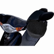 夏用ハンドルカバー スクーター用 レース 黒