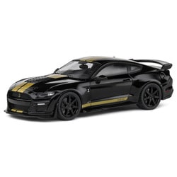 S4311506 1/43 シェルビー マスタング GT500 2020 ブラック/ゴールドストライプ [ダイキャストミニカー]