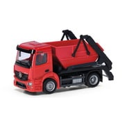 HE013994 1/87 ミニキット メルセデスベンツ MB アクトロス Sスキップローダー AK12 レッド [コレクションミニカー]