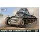 PB35077 1/35 独・II号戦車a2型・増加監視用砲塔インテリア付 [組立式プラスチックモデル]
