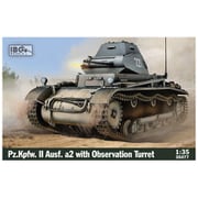 PB35077 1/35 独・II号戦車a2型・増加監視用砲塔インテリア付 [組立式プラスチックモデル]