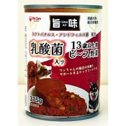 旨味 犬用 缶 乳酸菌入り 13歳以上用ビーフ&野菜 375g