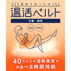 432337 [蒸気であったか温活ベルト（3枚入）]
