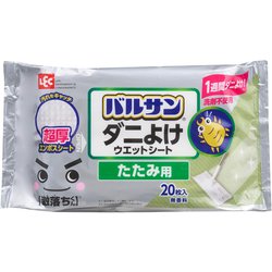 V00231 [バルサン 激落ち 畳用 ダニよけ ウエットシート （20枚入） 超厚タイプ]