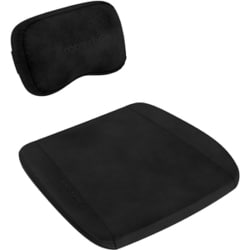 MEMORY FOAM SEAT PAD SET 座面に敷くクッションとピローのセット品 ブラック NBL-MSP-BF23