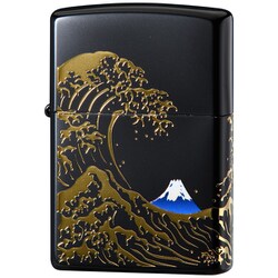 ヨドバシ.com - ZIPPO ジッポ 和柄デザイン 波富士 2BKG ヨドバシ.com - ZIPPO ジッポ 和柄デザイン 波富士 2BKG