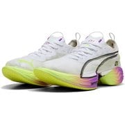 FAST-R ニトロ エリート 2 EKIDEN グロー 311904 01 PUMA White Pure Magenta Yellow Alert 26.5cm [ランニングシューズ メンズ]