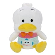 208804-25 サンリオキャラクターズ はぴだんぶい 5th Anniversary はらまき ぬいぐるみ S あひるのペックル