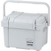 BOSA+IN(ボウサイン) パッキン付頑丈ボックス 500 ライトグレー 防災収納 幅52×奥行36×高さ34.5cm