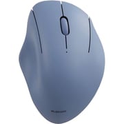 ワイヤレスマウス Bluetooth 5.0/無線 2.4GHz両対応 静音 3ボタン エルゴノミクス 抗菌 Sサイズ 3台接続可能 SHELLPHA ネイビー M-SH11MBSKNV