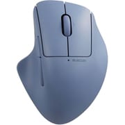 ワイヤレスマウス Bluetooth 5.0/無線 2.4GHz両対応 静音 7ボタン チルトホイール付 エルゴノミクス 抗菌 Sサイズ 3台接続可能 SHELLPHA ネイビー M-SH31MBSKNV