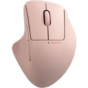 ワイヤレスマウス Bluetooth 5.0/無線 2.4GHz両対応 静音 7ボタン チルトホイール付 エルゴノミクス 抗菌 Sサイズ 3台接続可能 SHELLPHA ピンク M-SH31MBSKPN
