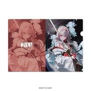 勝利の女神:NIKKE クリアファイル 紅蓮:ブラックシャドウ:ロンギングフラワー