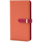 BD-A401FC-FL [らくらくスマートフォン a Lite用 ケース 手帳型 ベルテッド スマホケース シンプル スタンド機能 エレガンテ Elegante フラミンゴ]