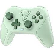 スイッチ コントローラー TURBO連射機能 Bluetooth接続 HD振動 Switch プロコン 6軸ジャイロセンサー搭載 Easy SMX ESM-T37 緑