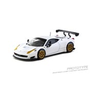T64R-074-WH 1/64 Ferrari 458 Italia GT3 White [ダイキャストミニカー]