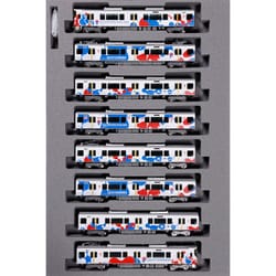 KATO 10-1990 323系大阪関西万博ラッピング列車　Nゲージ鉄道模型 323系 大阪・関西万博ラッピング列車（ミャクミャク）が入線しま