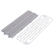 40-014-E Nゲージ ユニトラムE 直線軌道プレート186mm [鉄道模型用品]