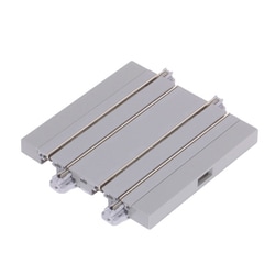 40-033-E Nゲージ ユニトラムE 直線軌道プレート62mm [鉄道模型用品]