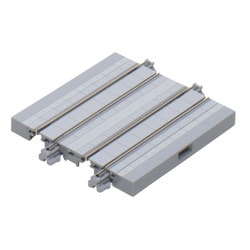 40-033 Nゲージ ユニトラム直線軌道プレート62mm [鉄道模型用品]
