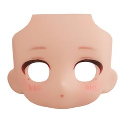 ねんどろいどどーる かすたむフェイス Make Up！：めぐつき 02 peach [フィギュア用アクセサリー]