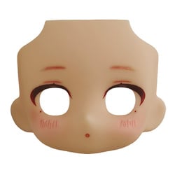 ねんどろいどどーる かすたむフェイス Make Up！：めぐつき 02 cinnamon [フィギュア用アクセサリー]
