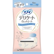 ソフィ デリケートウェット 無香料 10枚 [フェミニンウェット]