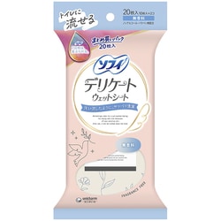 ソフィ デリケートウェット 無香料 10枚×2 [フェミニンウェット]