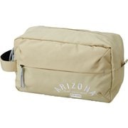 GB-U2504 [アリゾナカジュアルポーチ ユニセックス W27×H15×D10cm ライトベージュ]