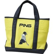 GB-N2508 [Mr.PING ストリートカジュアルラウンドトート ユニセックス W36×H26×D16cm レモン]