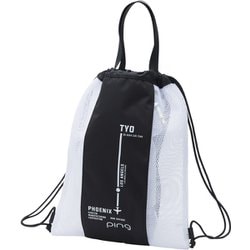 GB-L2515 [メッシュジムバッグ レディス W35×H45cm ブラック]