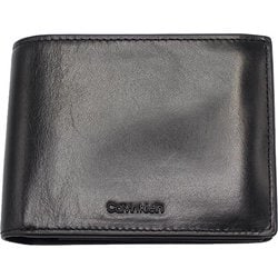 二つ折り財布 K512699 Black レザー