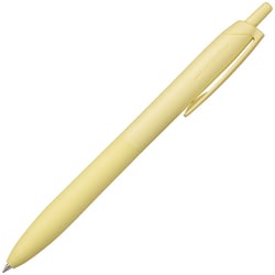 油性ボールペン JETSTREAM（ジェットストリーム） シングル Lite touch ink搭載 0.5mm ノック式 かろやかな書き心地 インク色：黒 本体色：ライトイエロー SXNLS05.28
