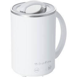 マグカップ型 クッキングポット 一人用 電気鍋 500ml 調理ポット 一人鍋 持ち運び便利 Cook Mug plus ホワイト HAC-LEP01WH