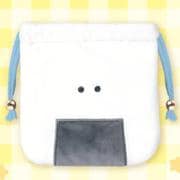 ML0019-B つぶらな瞳の仲間達 ダイカット巾着 おにぎり