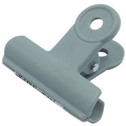 プラスチック目玉クリップ バラ POPプラクリップ Pグレー POPC-01BA-GY