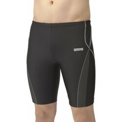 フィットネススパッツ メンズ 水着 ブラック×グレー（BKGY） XOサイズ AS5SWF67M