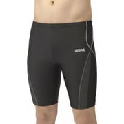 フィットネススパッツ メンズ 水着 ブラック×グレー(BKGY) XOサイズ AS5SWF67M
