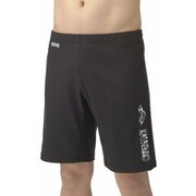 フィットネススパッツ メンズ 水着 ブラック×シルバー(BKSL) XOサイズ AS5SWF68M
