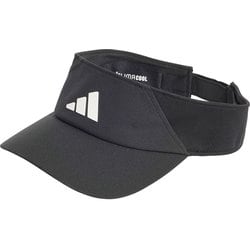クライマクール バイザー スポーツウェア サンバイザー Black/White（JN6086） OSFZサイズ（54-57cm） KQC80