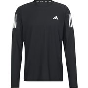 オウン ザ ラン 長袖Tシャツ メンズ ランニングウェア シャツ Black J/Sサイズ IKM72