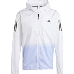 オウン ザ ラン カラーブロック ジャケット メンズ ランニングウェア ブレーカー White/Violet Tone（JC9892） J/Lサイズ KVL60