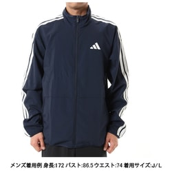 adidas スリーストライプストラックトップ ネイビー お好きなサイズ アディダス(adidas) スポーツウェア ジャージ 上下セット