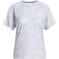 オウン ザ ラン クライマクール スリーストライプス半袖Tシャツ レディース ランニングウェア シャツ Dash Grey/Violet Tone（JD7758） J/Sサイズ KVL17